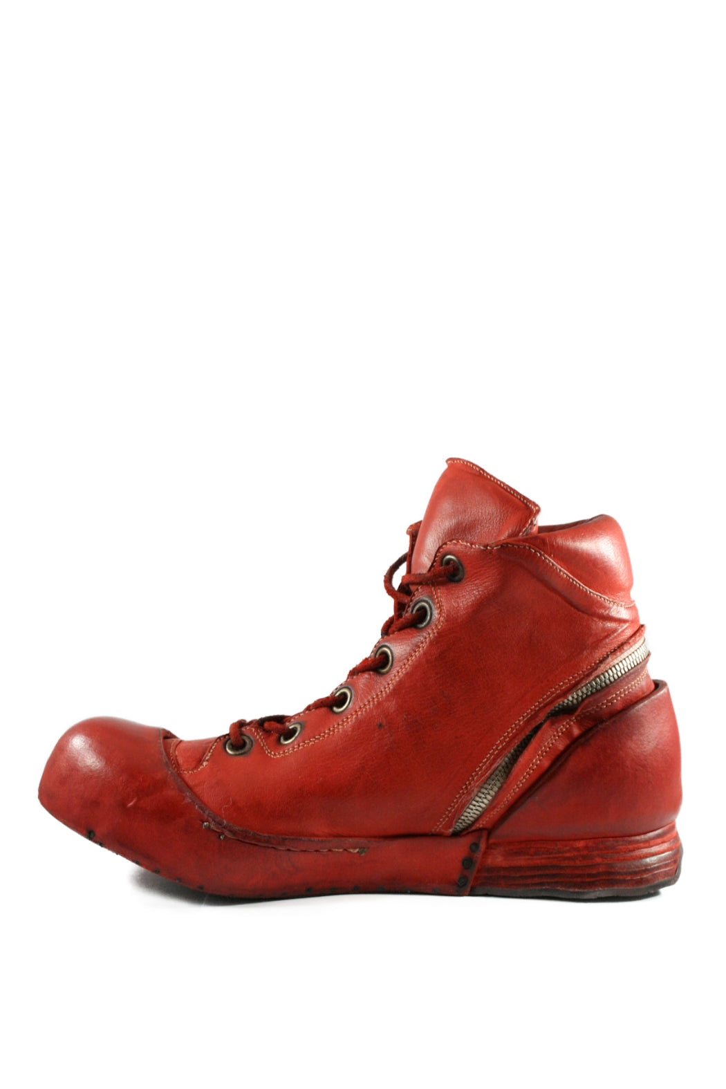 Red Buoyantly Transformer Ace Sneakers